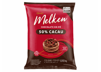 CHOCOLATE EM PO 50% 1,01KG HARALD - Confespan