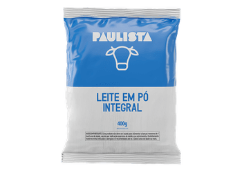LEITE EM PO INTEGRAL 400 GR PAULISTA TIROL - Confespan