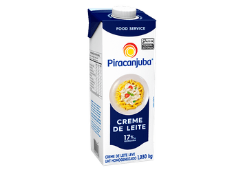 CREME DE LEITE 17% 1,03KG PIRACANJUBA - Confespan