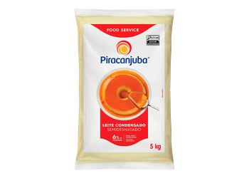 LEITE CONDENSADO BAG 5KG PIRACANJUBA - Confespan