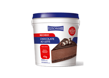 Recheio Sabor Chocolate ao Leite 4 KG - Confespan