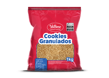 COOKIES GRANULADO SABOR BAUNILHA 1KG VABENE - Confespan