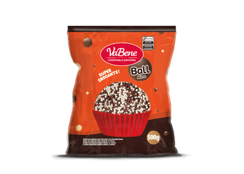 CEREAL MICRO CHOCOLATE AO LEITE E BRANCO 500GR VAB... - Confespan