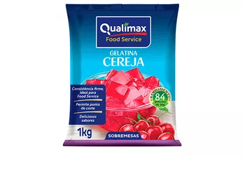 GELATINA DE CEREJA QUALIMAX 1KG - Confespan