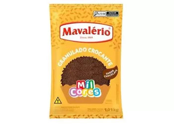 GRANULADO CROCANTE CHOC 1,01KG MAVALERIO - Confespan