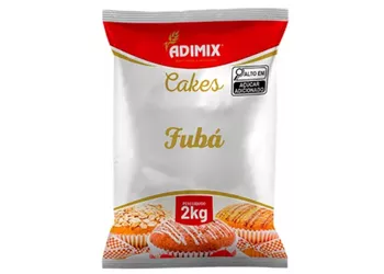 Cake fuba 2KG mistura preparada Adimix - Confespan
