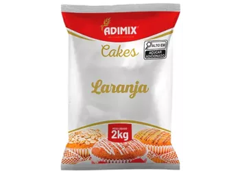 CAKE MISTURA PREPARADA DE LARANJA 2KG ADMIX - Confespan