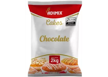 Cake choc 2kg mistura preparada Adimix - Confespan