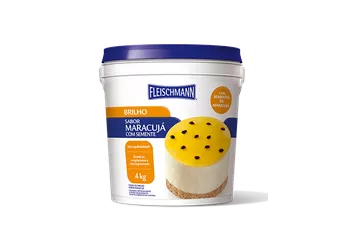 GELEIA BRILHO MARACUJA C/SEM. 4KG FLEISCHMANN - Confespan