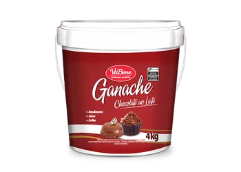 GANACHE SABOR CHOCOLATE AO LEITE 4KG VABENE - Confespan