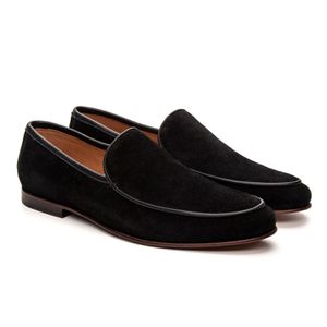 Mocassim Loafer Portofino Camurça Preto