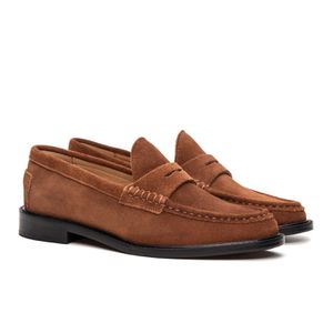 Mocassim Feminino Ornella Havana Suede