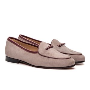 Sapato Feminino Loafer Belgian Lily Cinza