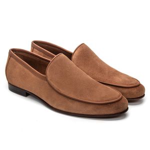 Mocassim Loafer Portofino Camurça Whisky