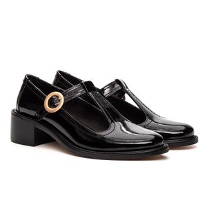 Sapato Boneca Beatrice Verniz Preto