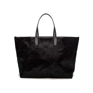 Bolsa Feminina Rina Pelo Preto Pequena