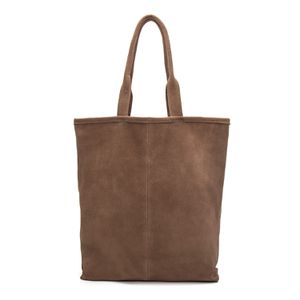 Bolsa Lella Camurça Marrom