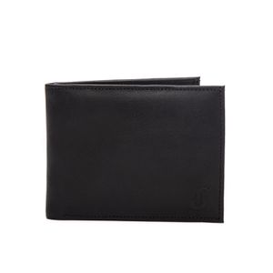 Carteira Masculina Gianni em Couro Preto – Carteira e Porta-Cartões 2 em 1