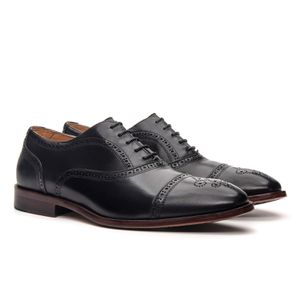 Sapato Oxford Brogue Salvatore Preto