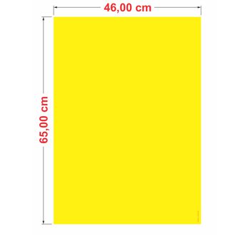 Cartaz Duplex Amarelo 46x65 cm - 028 - GRÁFICA ARDO
