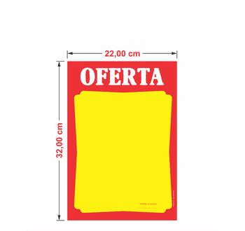 Cartaz de oferta 22x32cm - 3561654 - GRÁFICA ARDO