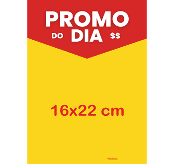 Cartaz Promo do dia - 5656235 - GRÁFICA ARDO