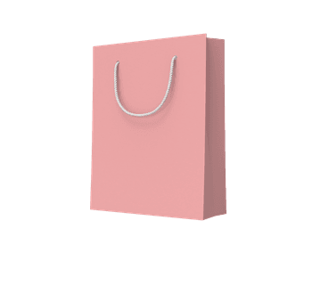 SACOLA ROSA - SACROSM34 - GRÁFICA ARDO