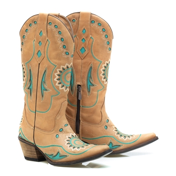 Bota Feminina Tucson - Couro Napa Rio Madeira - So... - Tucson Boots