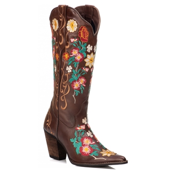 Bota Feminina Texana Tucson - Couro Firenze Café -... - Tucson Boots