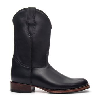 Bota Western Cano longo| Sola de Couro com Antiderrapante - Preto - Xucrão Boots | Botas e Botinas Country Premium