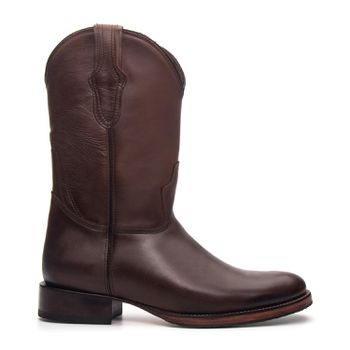 Bota Western Cano longo| Sola de Couro com Antiderrapante - Whisky - Xucrão Boots | Botas e Botinas Country Premium