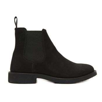  BOTA CHELSEA FEMININA ANATÔMICA COURO NOBUCK PRETO - Xucrão Boots | Botas e Botinas Country Premium