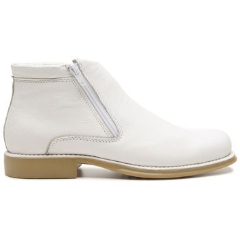 BOTA COMFORT ANATÔMICA ZIPADA COURO PREMIUM BRANCO - Xucrão Boots | Botas e Botinas Country Premium