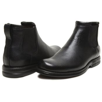 BOTA COMFORT ANATÔMICA COURO FLOATHER PRETO ALMOFADADA - Xucrão Boots | Botas e Botinas Country Premium