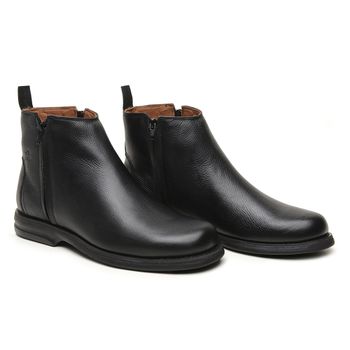 BOTA HEREFORD CONFORT ZÍPADA - FLOATHER PRETO - Xucrão Boots | Botas e Botinas Country Premium