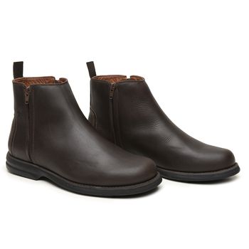 BOTA HEREFORD CONFORT ZÍPADA - RÚSTICO OIL CAFÉ - Xucrão Boots | Botas e Botinas Country Premium