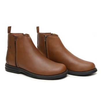 BOTA HEREFORD CONFORT ZÍPADA - RÚSTICO OIL CARAMELO - Xucrão Boots | Botas e Botinas Country Premium