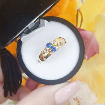 Anel de Formatura em Ouro 18K 