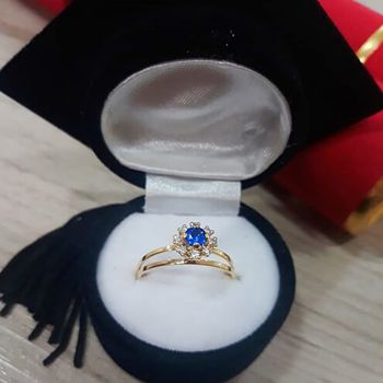 Anel de Formatura OURO 18K