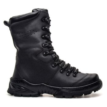 Bota Coturno Em Couro Militar Phaton Hi - ARMATA BOTAS