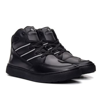 Bota Tênis Motociclista Torque Preto - ARMATA BOTAS