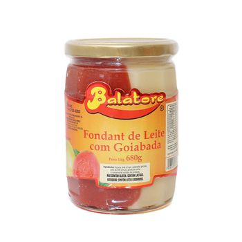 Fondant de Leite com Goiabada 680g - 745 - BALATORE DOCES E APERITIVOS