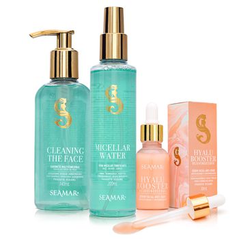 KIT SKIN CARE SABO/AGUA/SERUM - R100620 - BELEZA QUE FALA