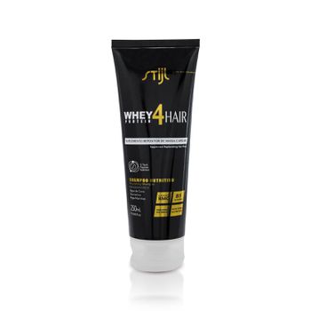 SHAMPOO NUTRITIVO 250ML WHEY 4 HAIR - R100372 - BELEZA QUE FALA