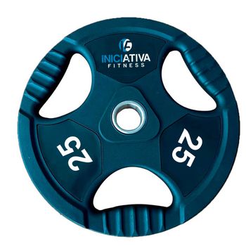 ANILHA OLIMPICA 25KG TOPCOLOR INICIATIVA FITNESS -... - Iniciativa Fitness