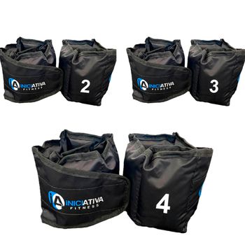 Kit Caneleira 2kg, 3kg E 4kg - Par - T2T3T4 - Iniciativa Fitness