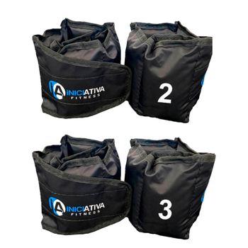 Kit caneleira 2kg e 3kg - par - T2T3 - Iniciativa Fitness