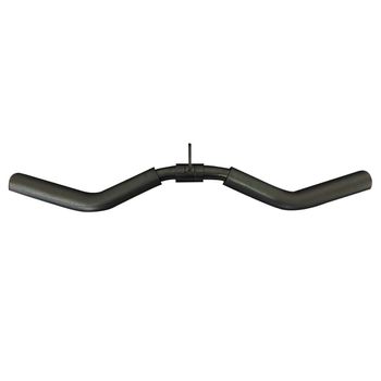 Puxador w tríceps bigode 60cm com giro preto - PXW... - Iniciativa Fitness