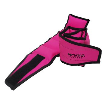 Caneleira de peso 1kg rosa neon - par | iniciativa... - Iniciativa Fitness