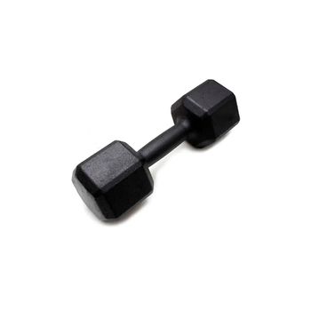 Dumbbell sextavado 20kg pintado - unidade | inicia... - Iniciativa Fitness